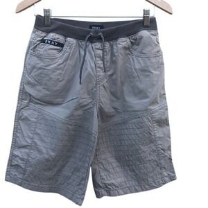 DKNY Mouse Moto Insert Twills Boys XL Khaki Shorts